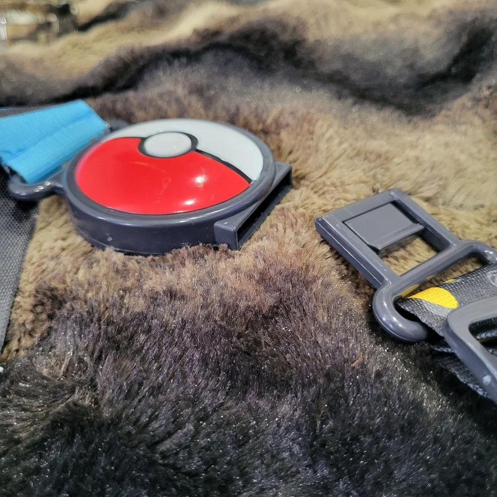 Pokemon - Clip 'N' Go - Pokeball Adjustable Belt -  Blue/Black